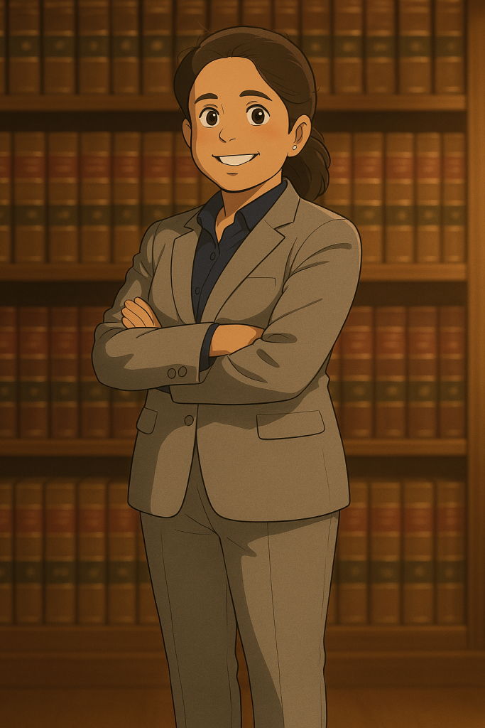 Surekha Rao - Expert Corporate lawyer Ghibli style