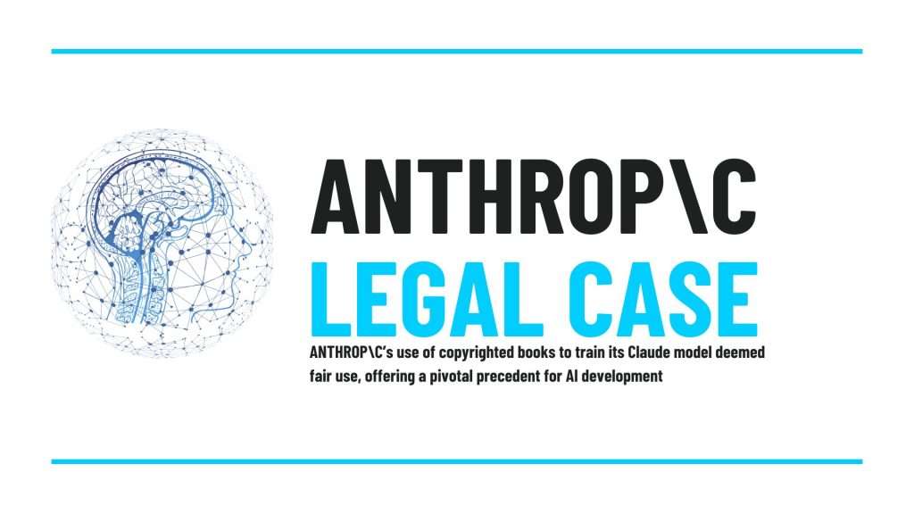 AI training fair use copyright